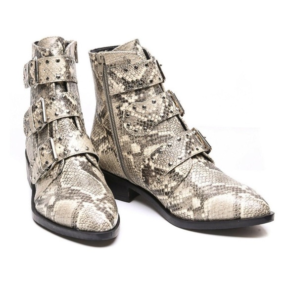 STEVEN BY STEVE MADDEN Harmon Leather Booties - Picture 9 of 16